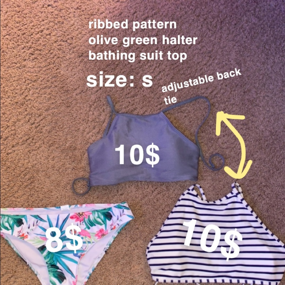 bathing suit tops and bottom